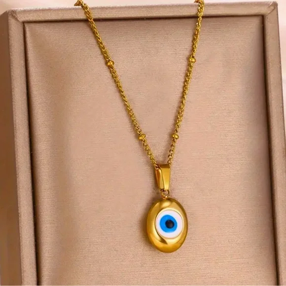 Evil eye pendant necklace - Picture 1 of 4